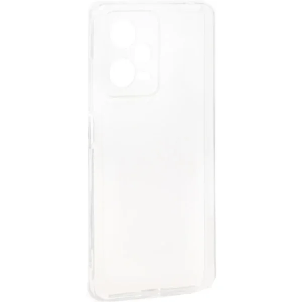 قاب گوشی Redmi Note 12 Pro 5G شیائومی ژله ای شفاف بی رنگ SPACE ایربگ دار محافظ لنز دار کد 98768