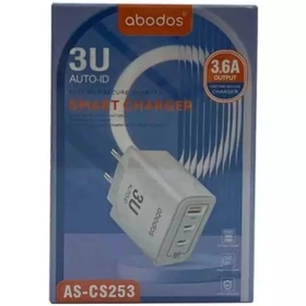 دو شاخه دیواری 3 پورت مدل AS-CS253