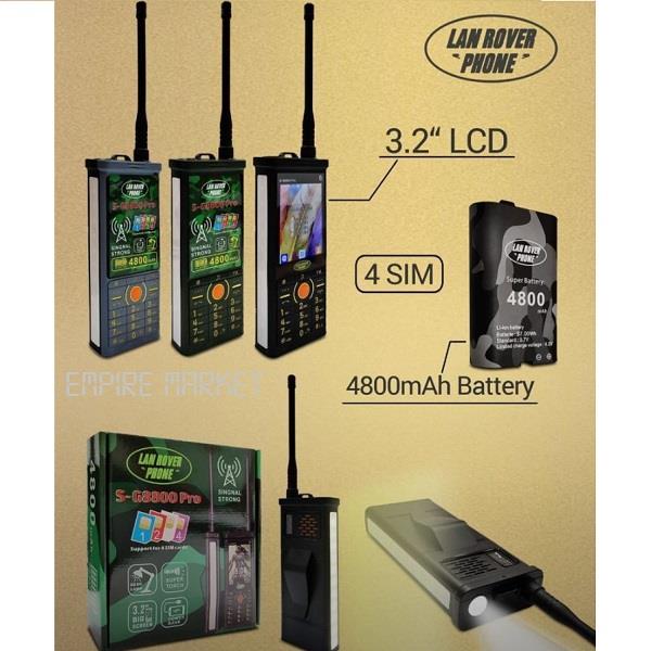 گوشی لندرور S-G8800 Pro | حافظه 512 مگابایت