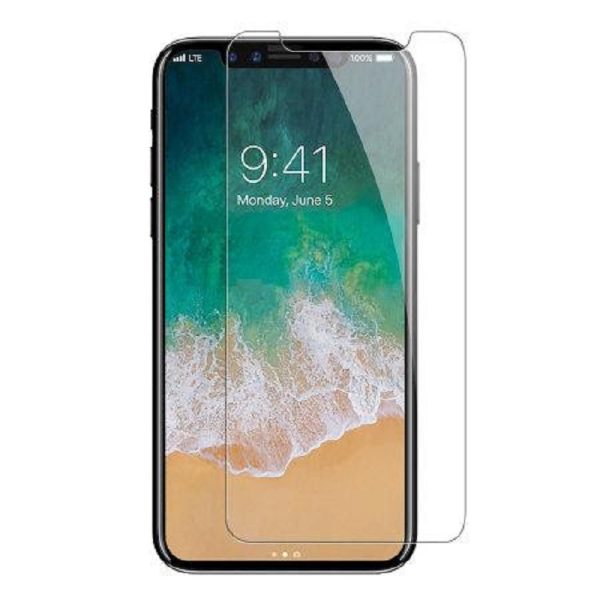 گلس محافظ شیشه ای معمولی آیفون iPhone X / XS