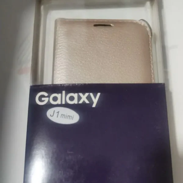 کیف چرمی Galaxy J1 Mini / J105 سامسونگ کلاسوری اورجینال مدل SPORT 2023 کرم