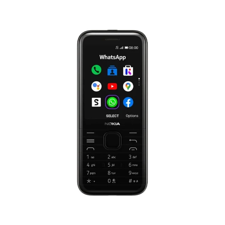 گوشی نوکیا 8000 4G | حافظه 4 گیگابایت رم 512 مگابایت کد چنج