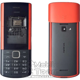 قاب اصلی روکاری کامل مشگی نوکیا HOUSING NOKIA 5710 TA-1498 BLACK ORG 100%