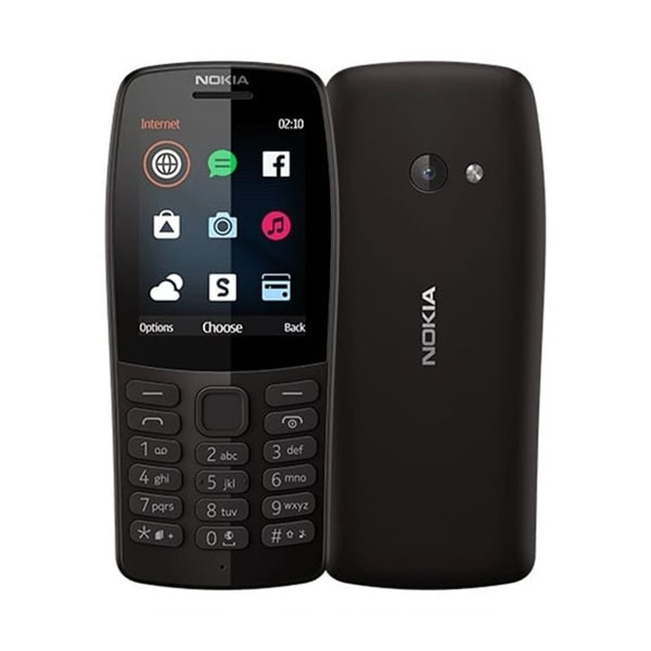 گوشی نوکیا مدل 210 ظرفیت رم 16 مگابایت با باتری ۱۰۲۰ میلی‌آمپر دو سیم کارت 4G ریجستر گارانتی