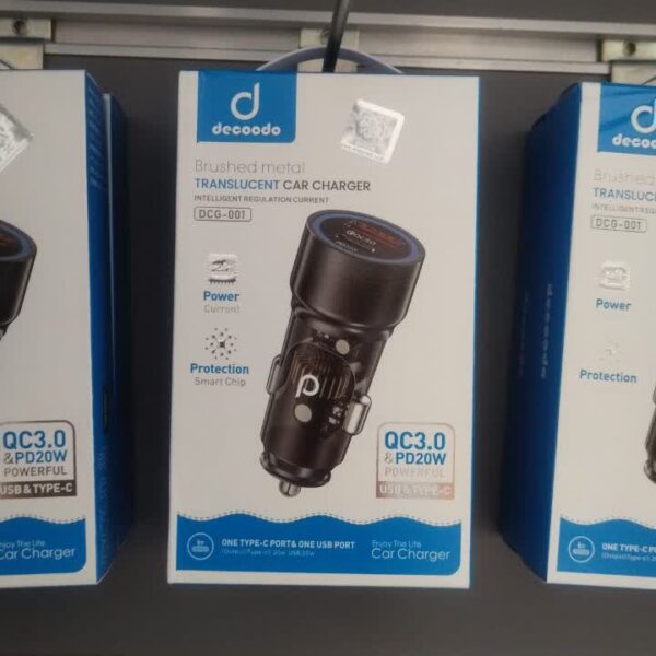 شارژر فندکی برند DECOODO مدل DCG-001