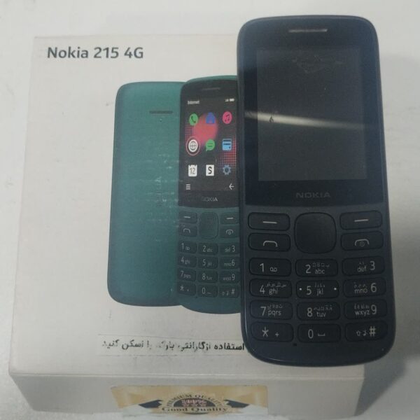 گوشی نوکیا 215 4G | حافظه 128 مگابایت رم 64 مگابایت بدون باتری کارکرده