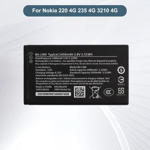 باتری نوکیا اصلی مدل BA-L4M مناسب Nokia 235 4G