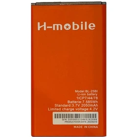 باتری موبایل اچ موبایل مدل BL-25I ظرفیت 2050 میلی آمپر ساعت مناسب برای گوشی موبایل کاجیتل kt200